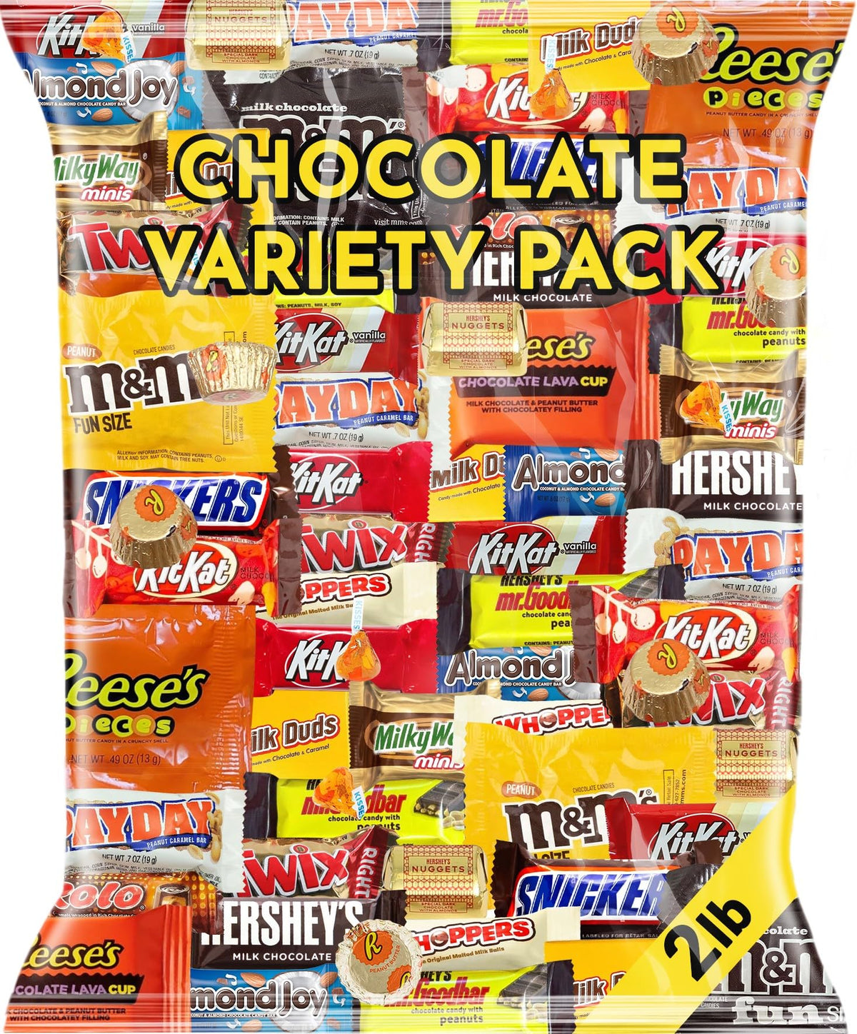SUGADELIC Easter assorted chocolate pack for gift baskets and sharing.