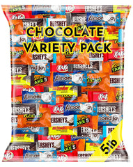 SUGADELIC Easter variety pack of bite-sized chocolates for baskets and parties.