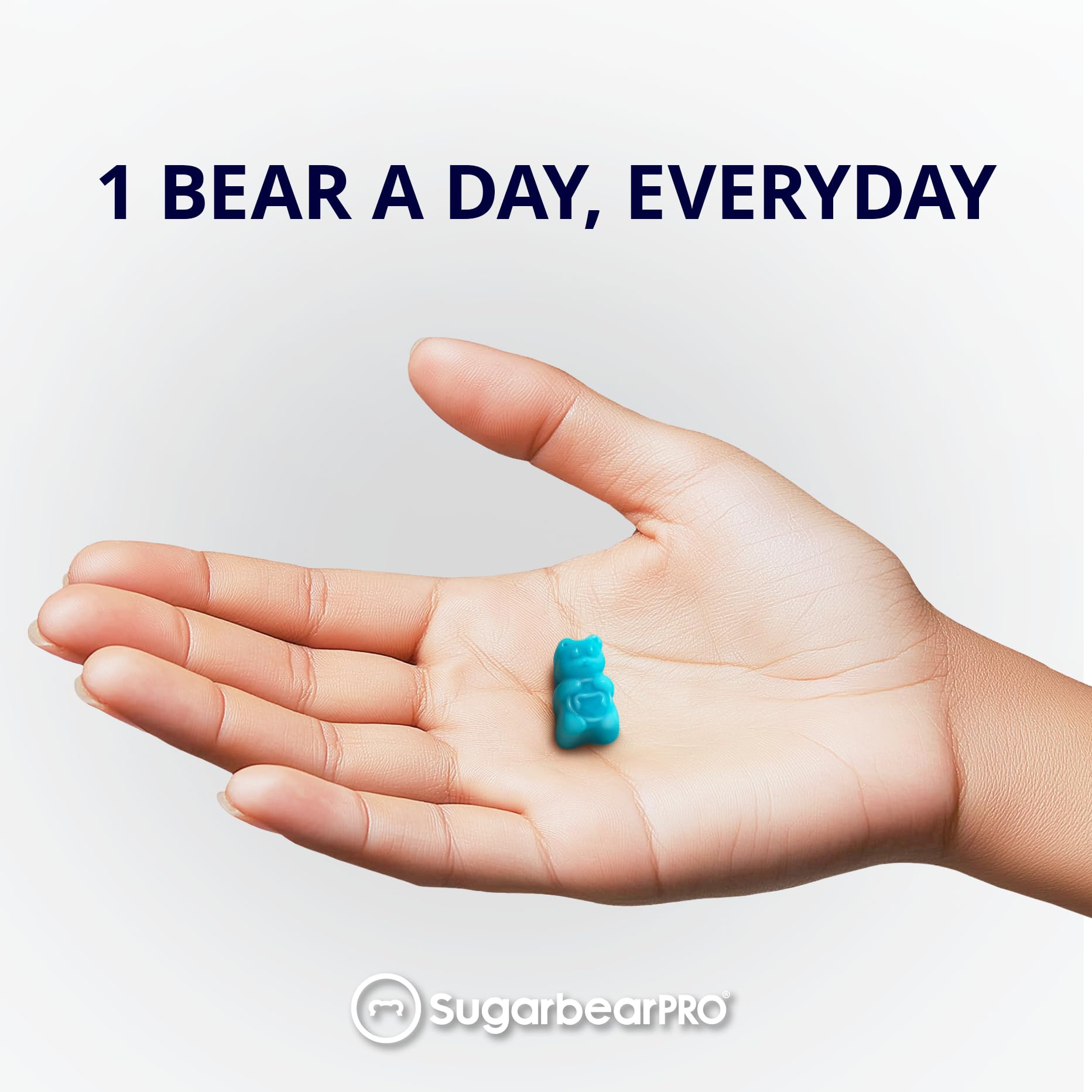 SugarBearHair cruelty-free seal on packaging indicating ethical production.