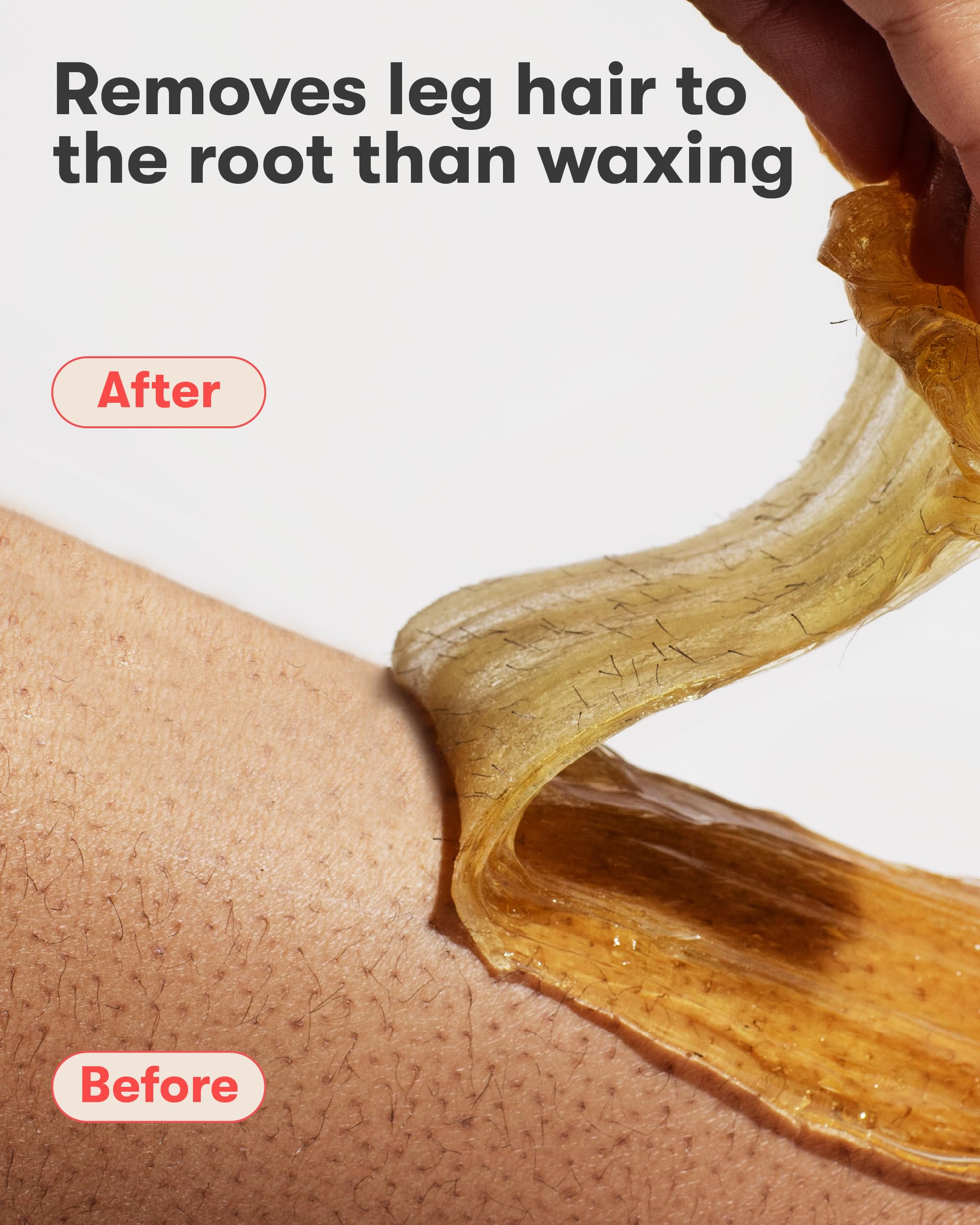 Sugardoh room-temperature paste enables safe waxing without heating.