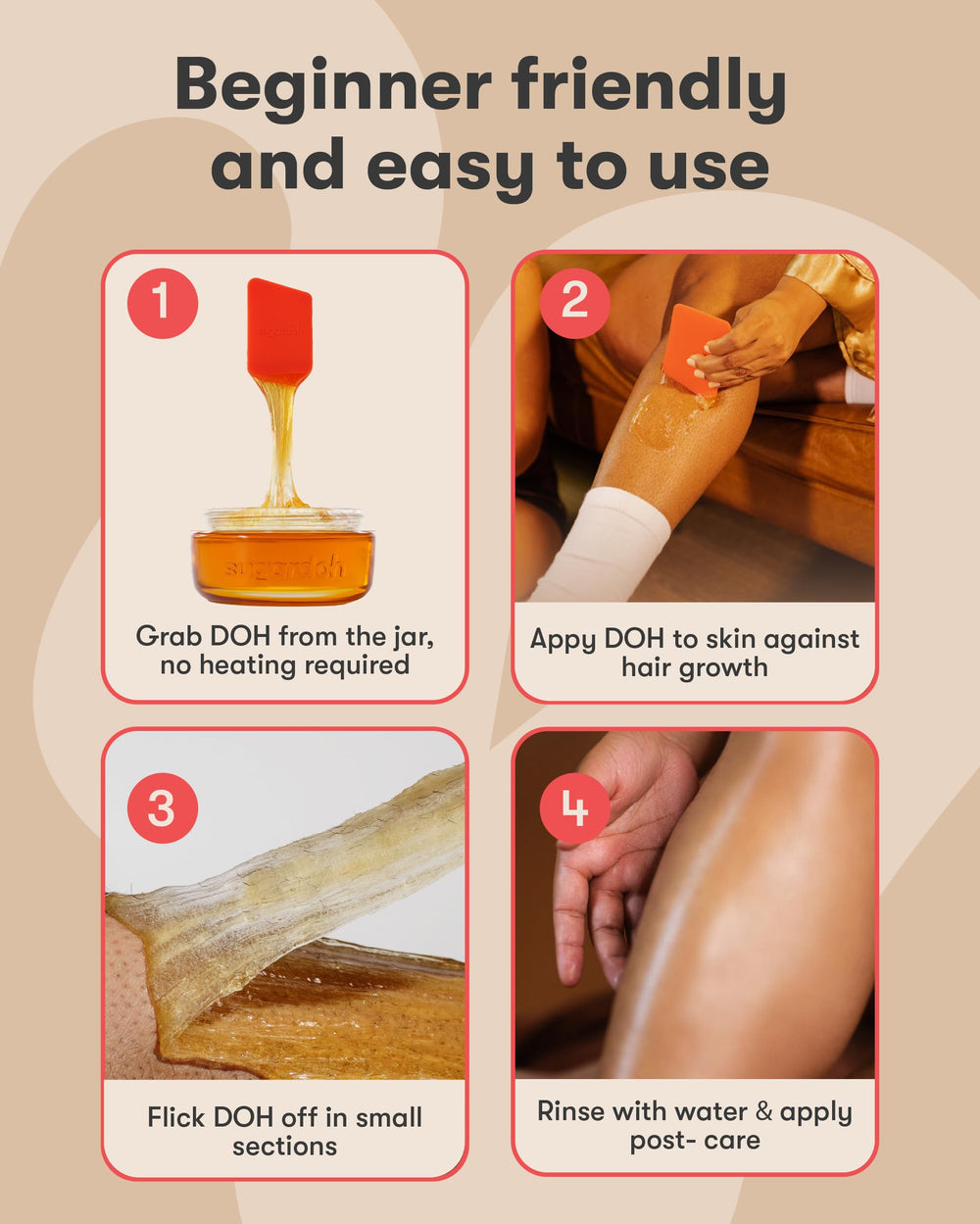 Sugardoh kit labeled viral on TikTok signals popular, sustainable body care.