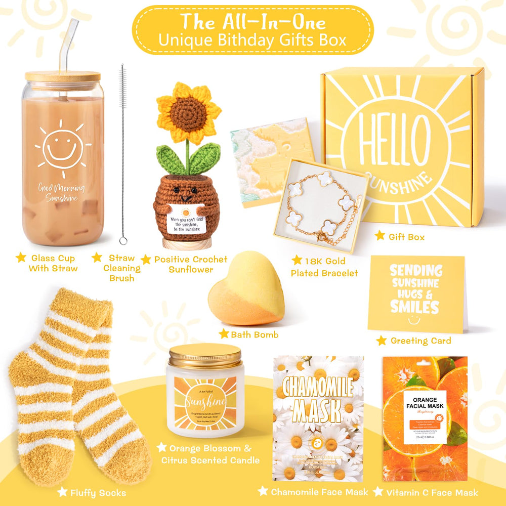 Suhctuptx Crochet Sunflower adds handmade charm for cozy gifting moments