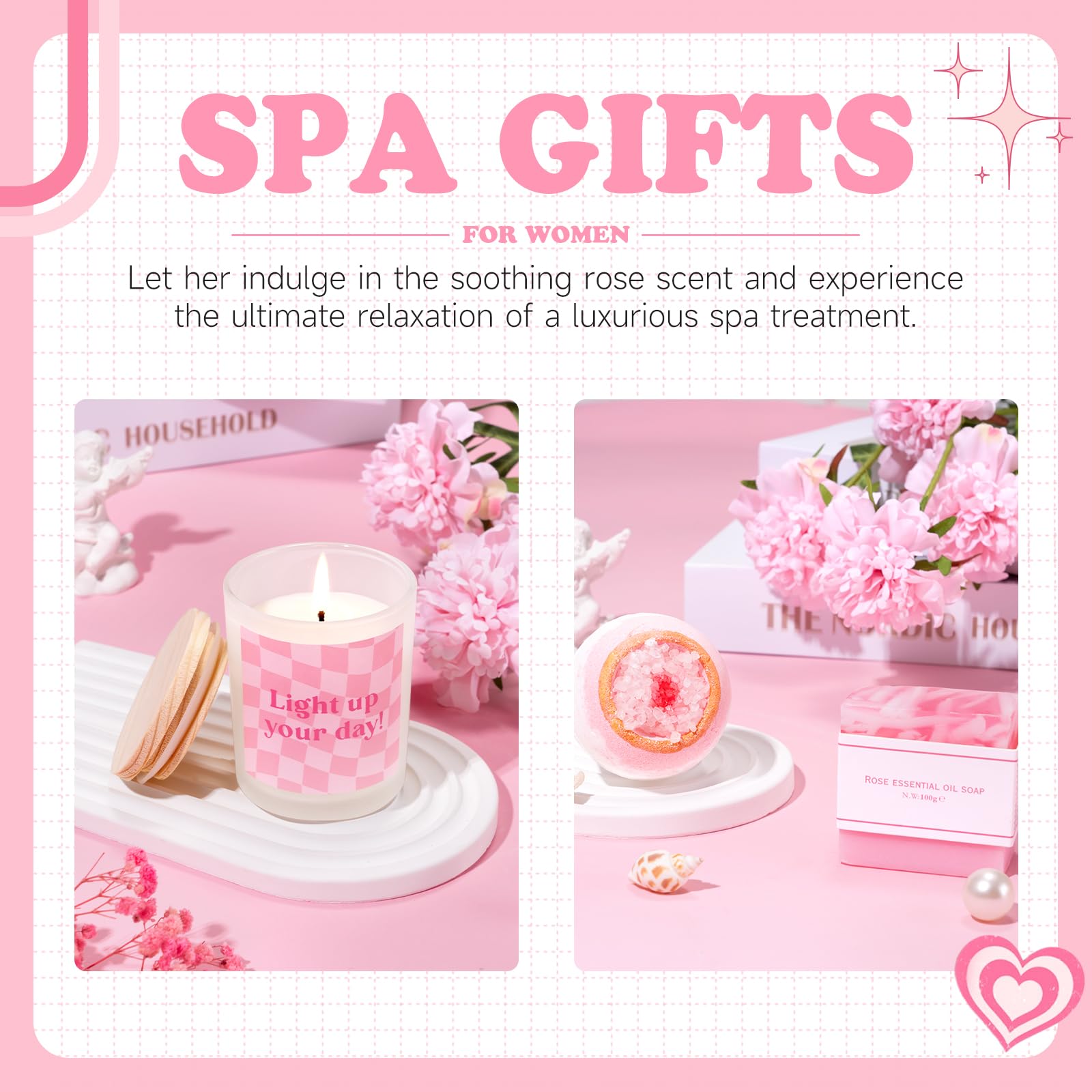 Suhctuptx Lavender Scented Candle creates a calming ambiance for me-time