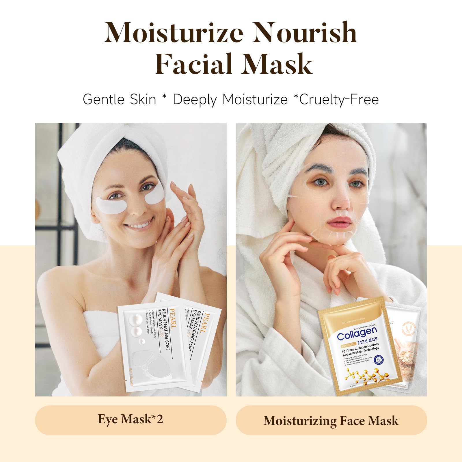 Suhctuptx Spa Box oatmeal mask for gentle exfoliation and soothing comfort