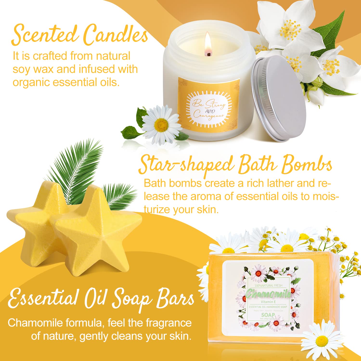 Suhctuptx Sunshine Box bath bombs add relaxing pampering moments