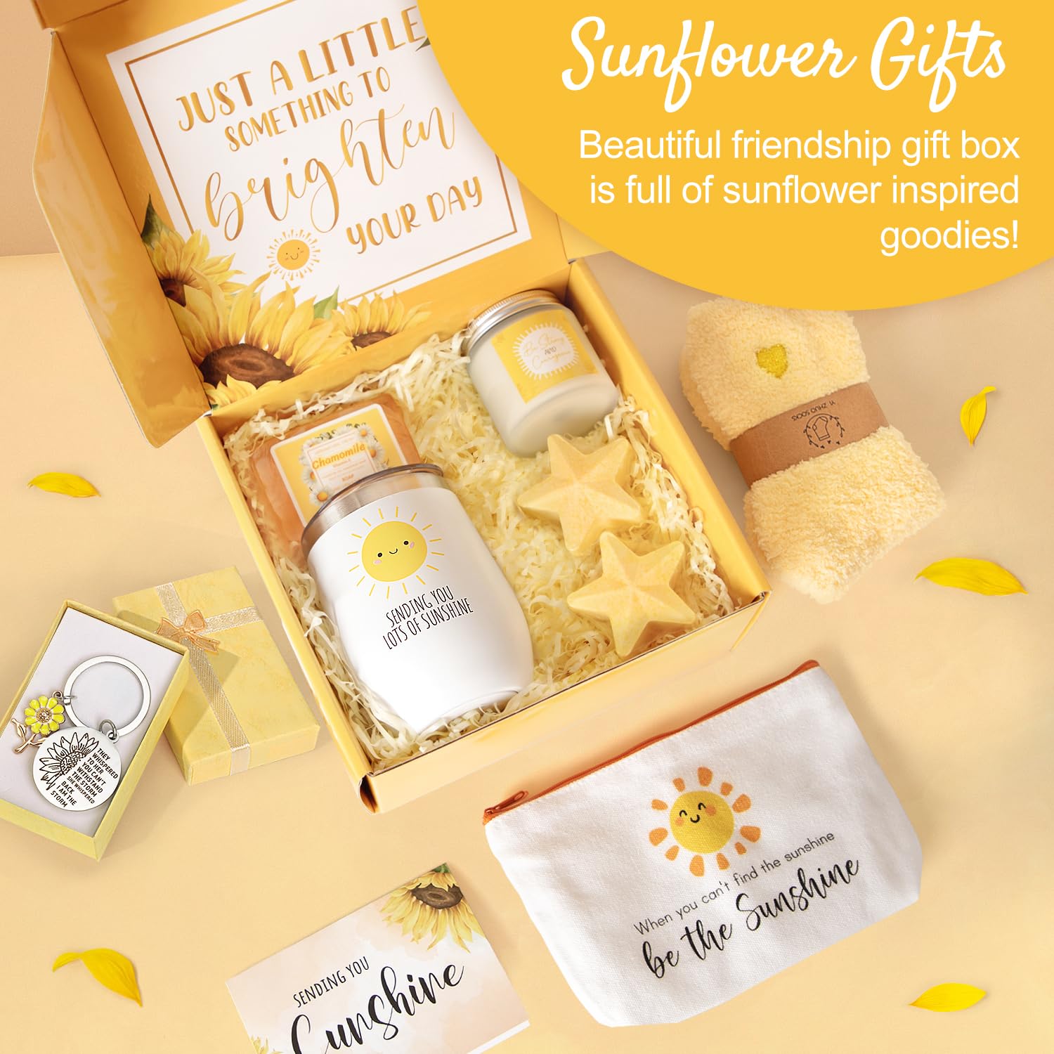 Suhctuptx Sunshine Box cosmetic bag to store essentials in style