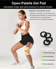 SUJAYU anti-slip system keeps the brace in place during workouts