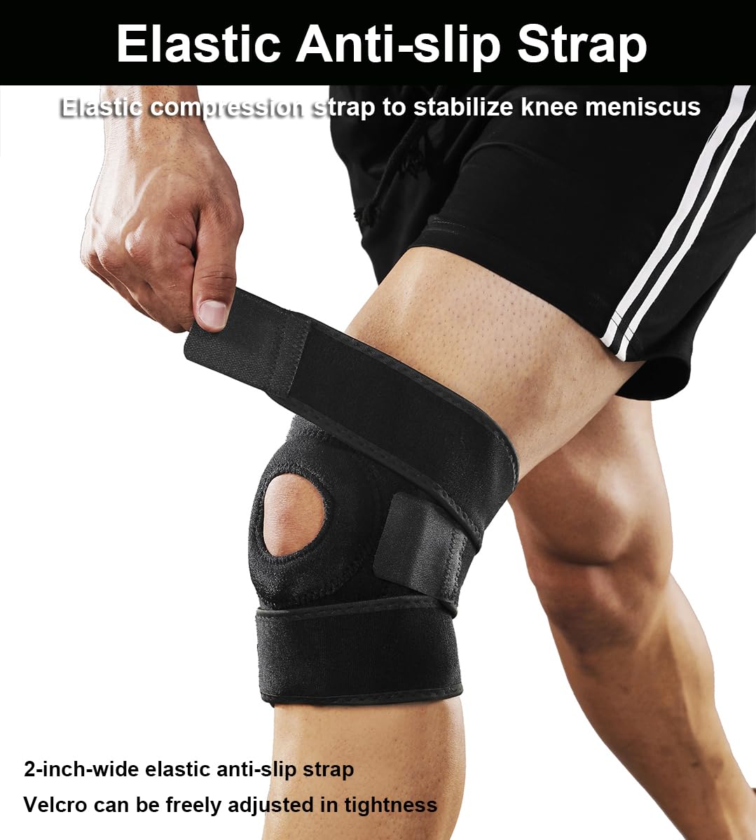 SUJAYU pain-relief knee brace aids daily activities and light sports.