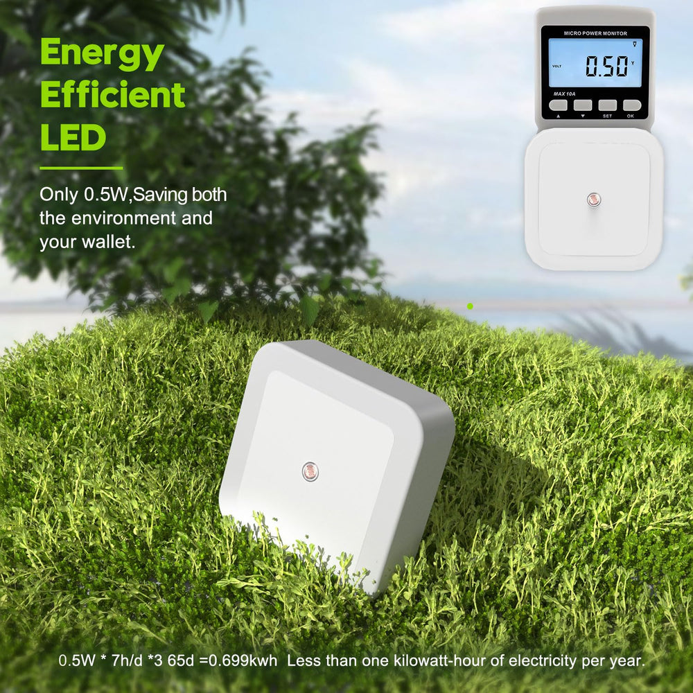 Sujeet Night Light compact plug-in design frees outlets for other devices