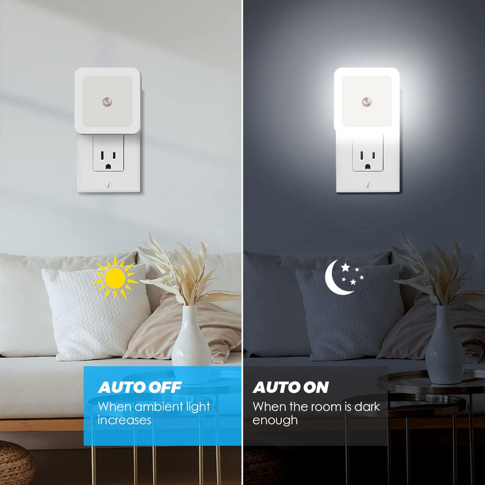 Sujeet Night Light dusk-to-dawn sensor guides you safely at night.