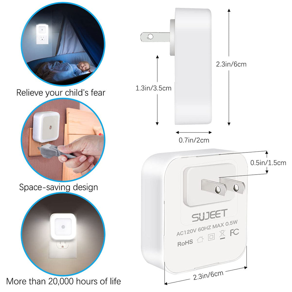 Sujeet Night Light energy-efficient 0.7 kWh yearly with 7 hours/day.