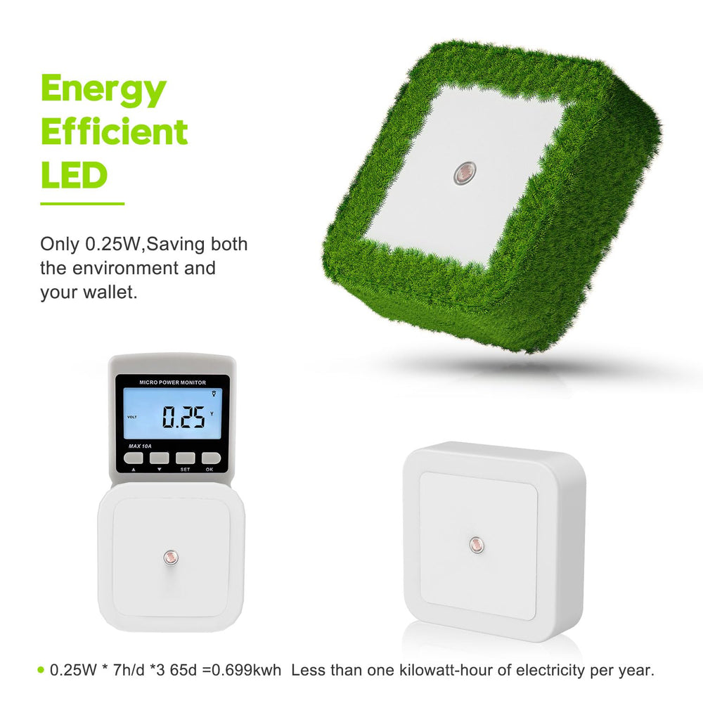 Sujeet Night Light 4-pack showcases value and consistent glow across rooms