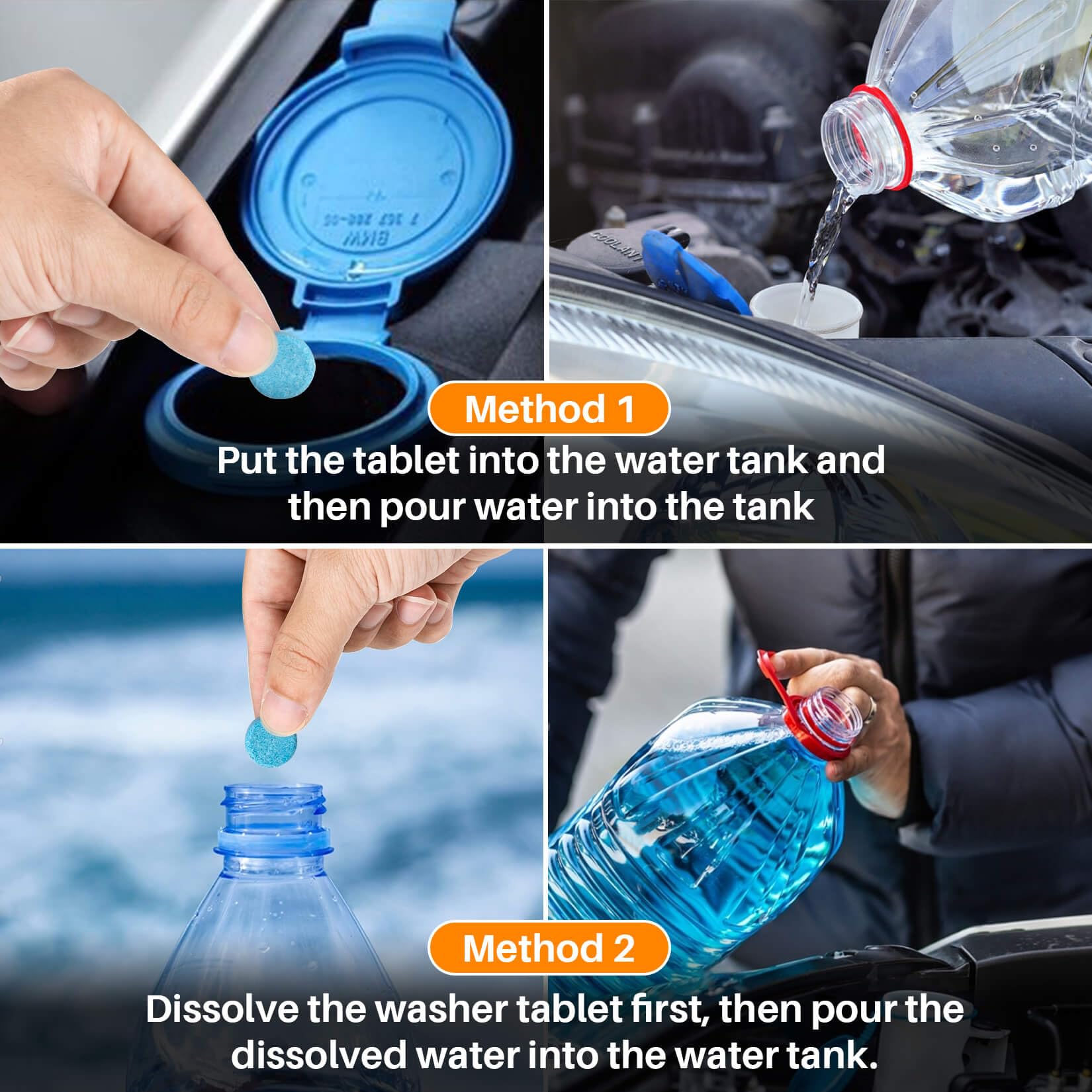 Sukh glass cleaner tablet suitable for windows and tiles at home