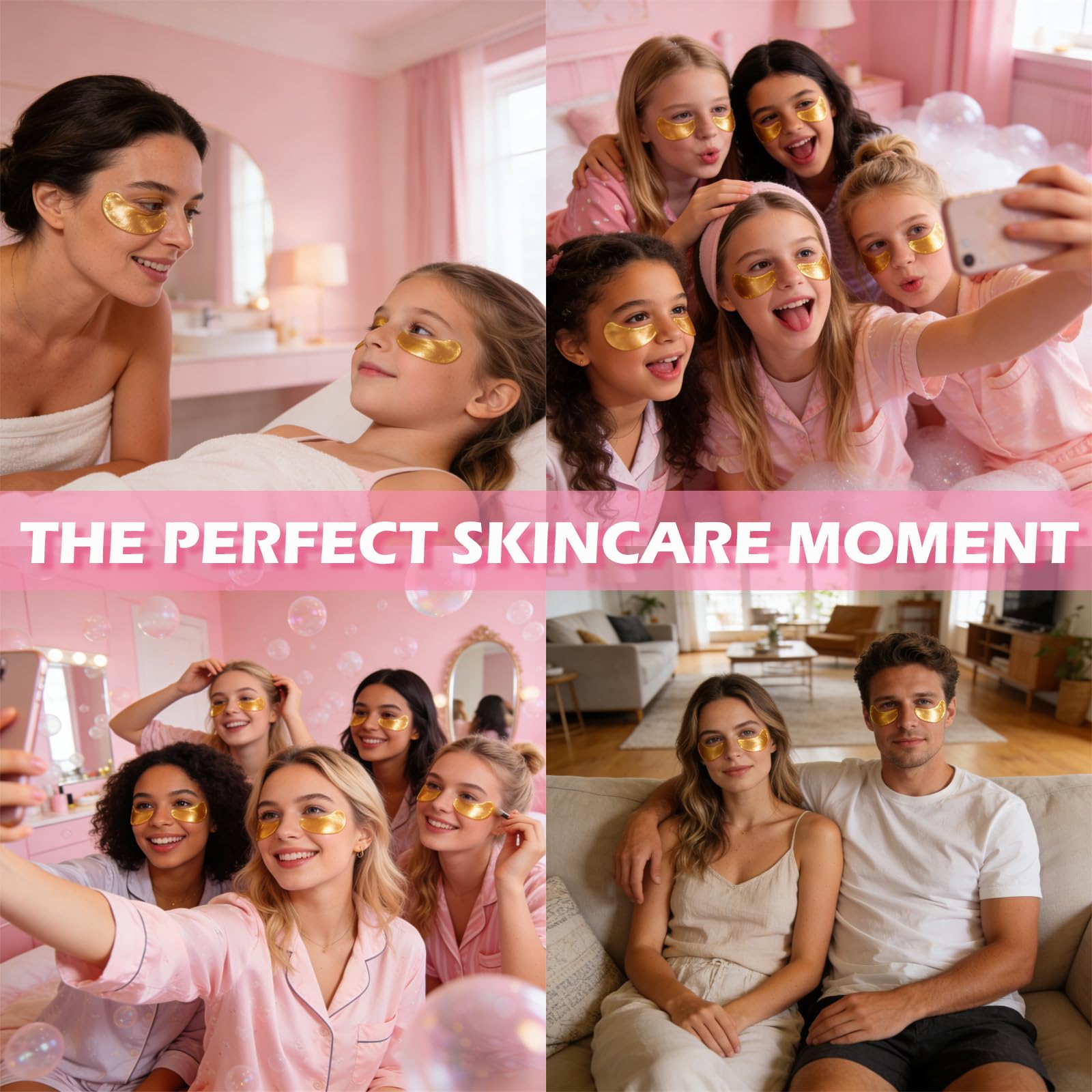 Sulily collagen crystal lip mask dissolves on contact for deep nourishment.