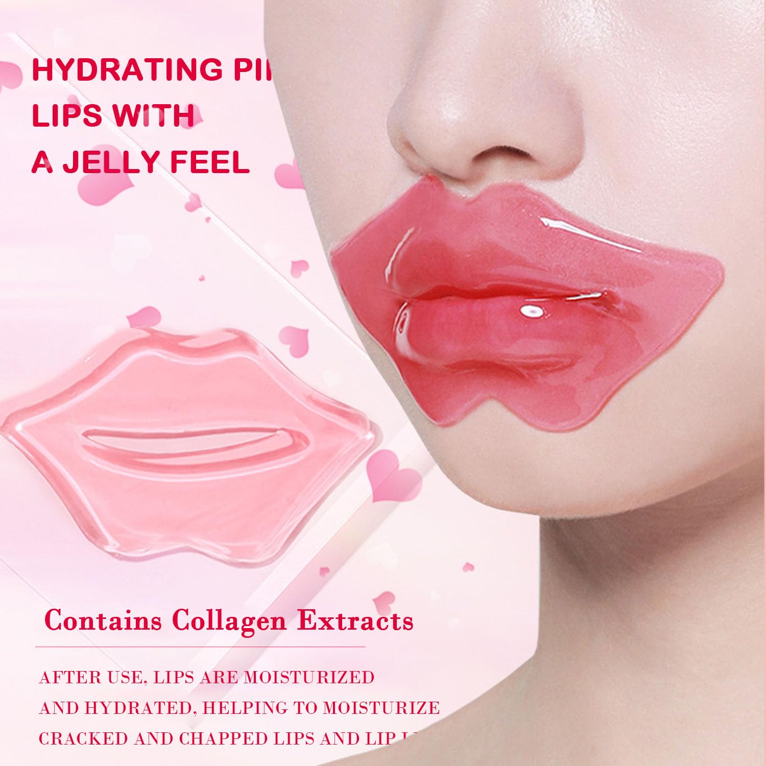 Sulily eye contour mask demonstrates simple application around eyes.
