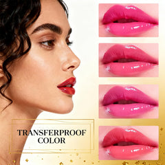 Sulily pH-reactive shade on lips blends with natural color for a unique finish.