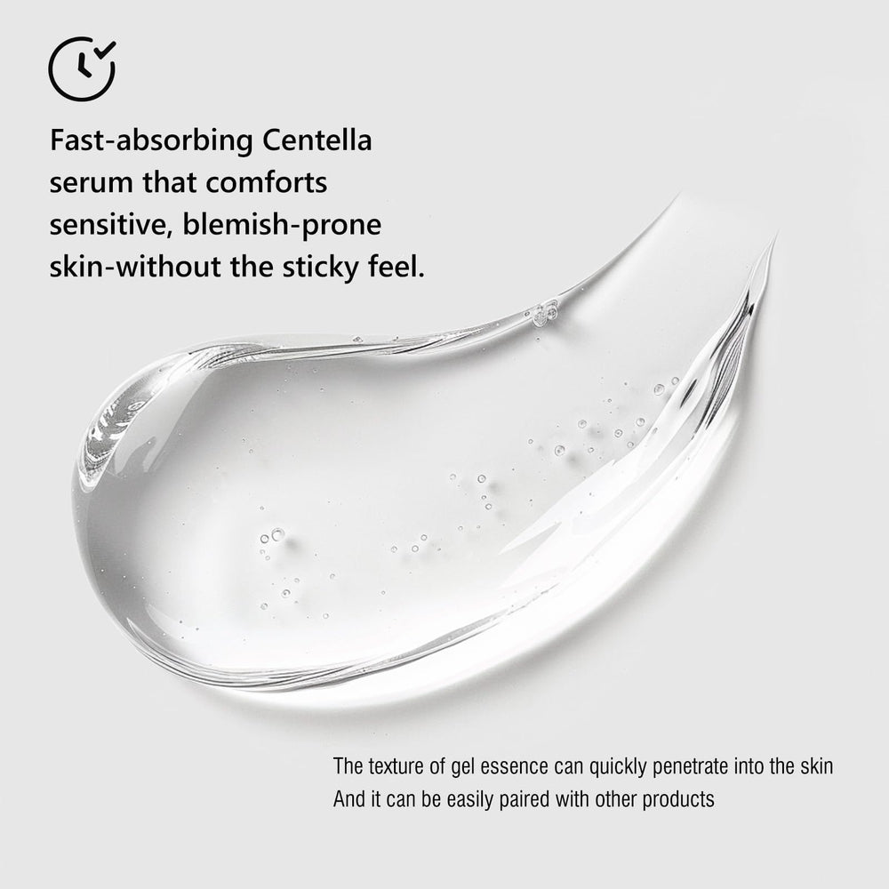Sumax Relief Serum bottle with dropper shows easy, non-sticky application.