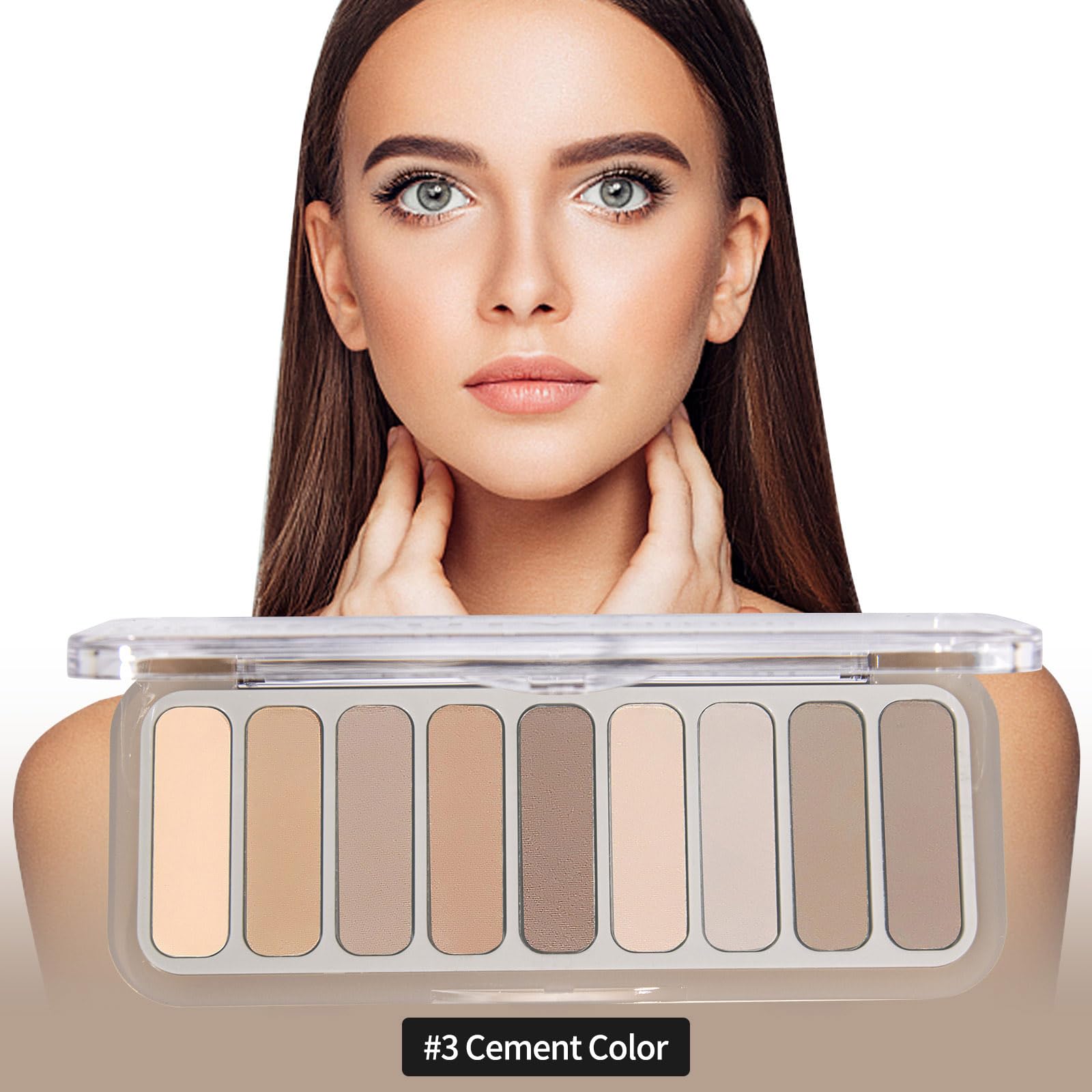 SUMEITANG nude-matte palette ideal for everyday natural makeup.