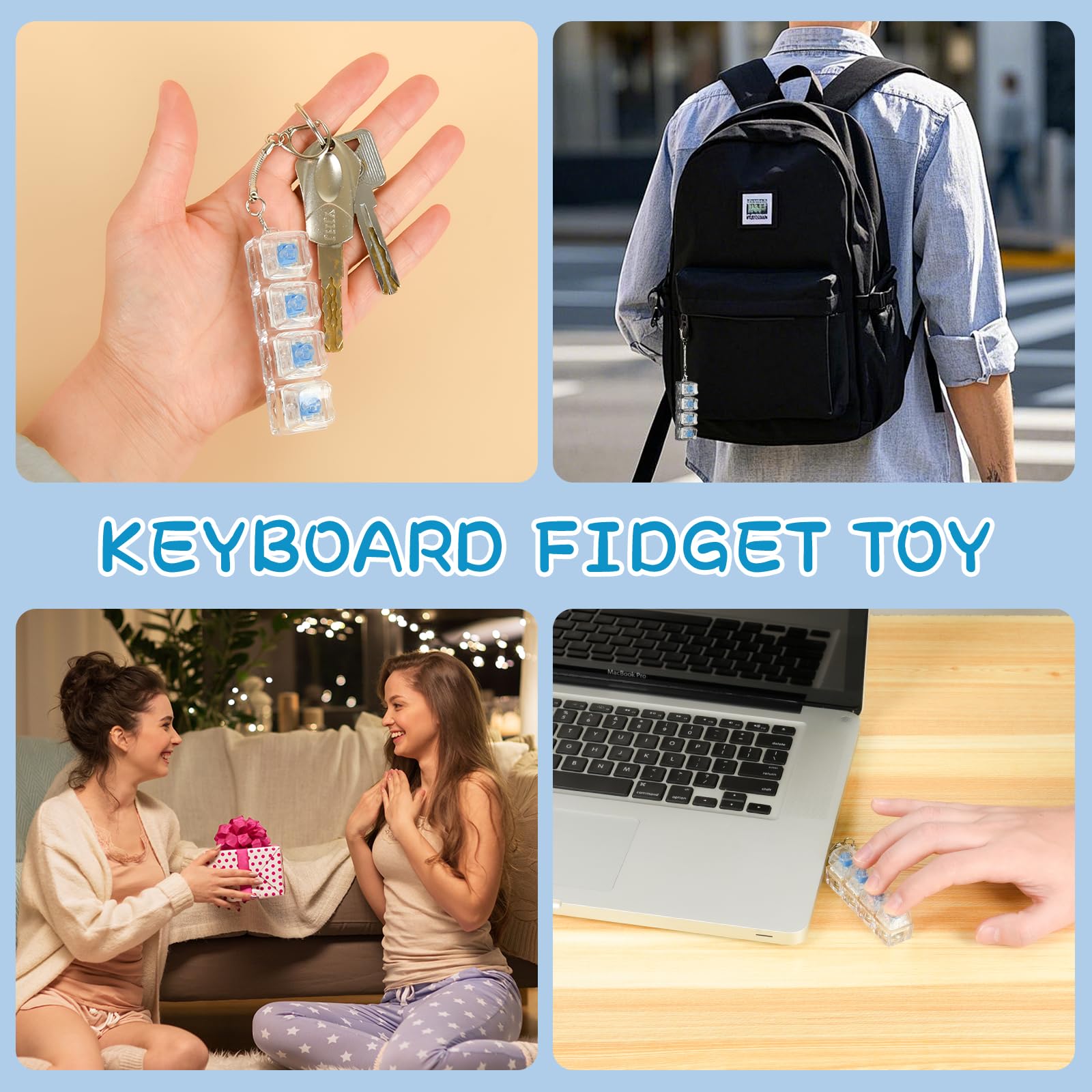 Sumgsn portable stress-relief toy ideal for travel or office.