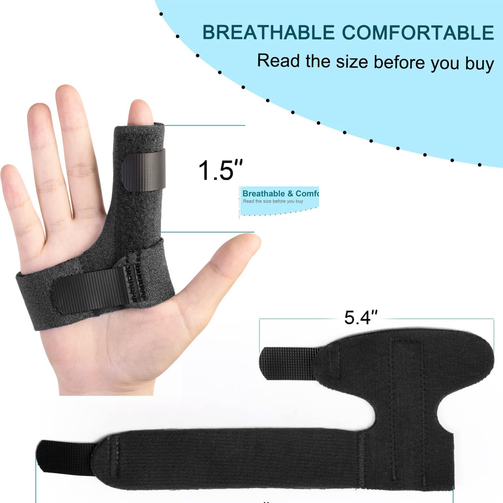 Sumifun compact finger stabilizer is easy to wear at home or on the go.