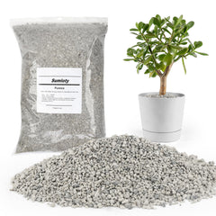 Sumloty pumice 3qt bag with 1/4 inch stones improves drainage for succulents
