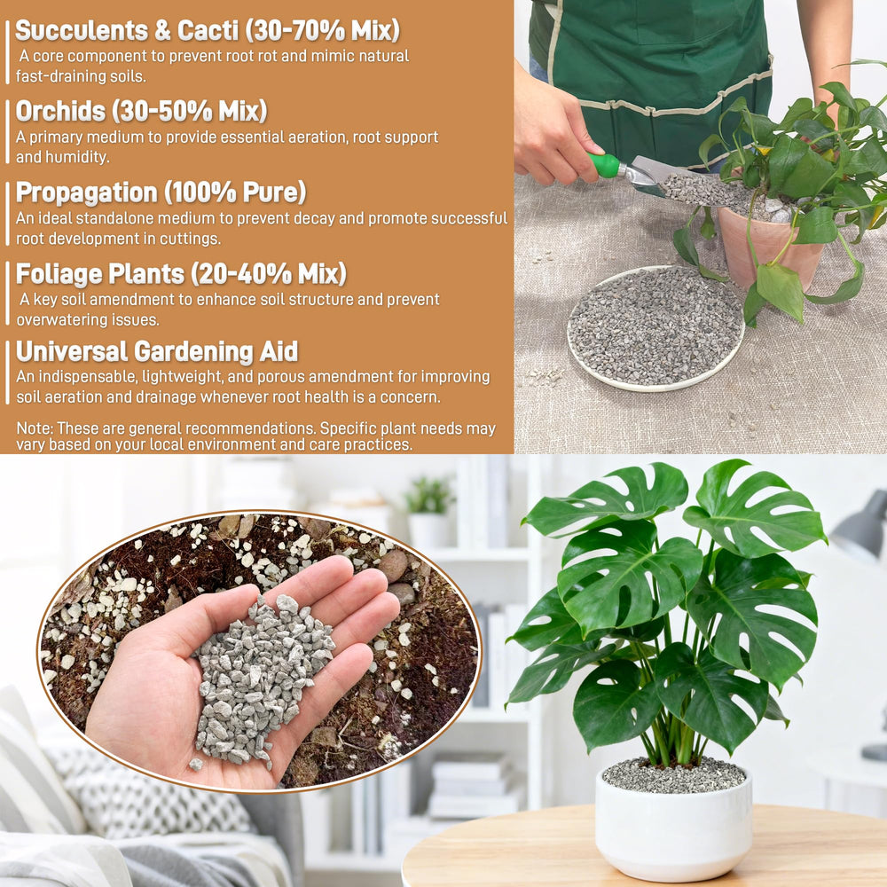 Sumloty pumice used in aquarium or terrarium filtration and substrates