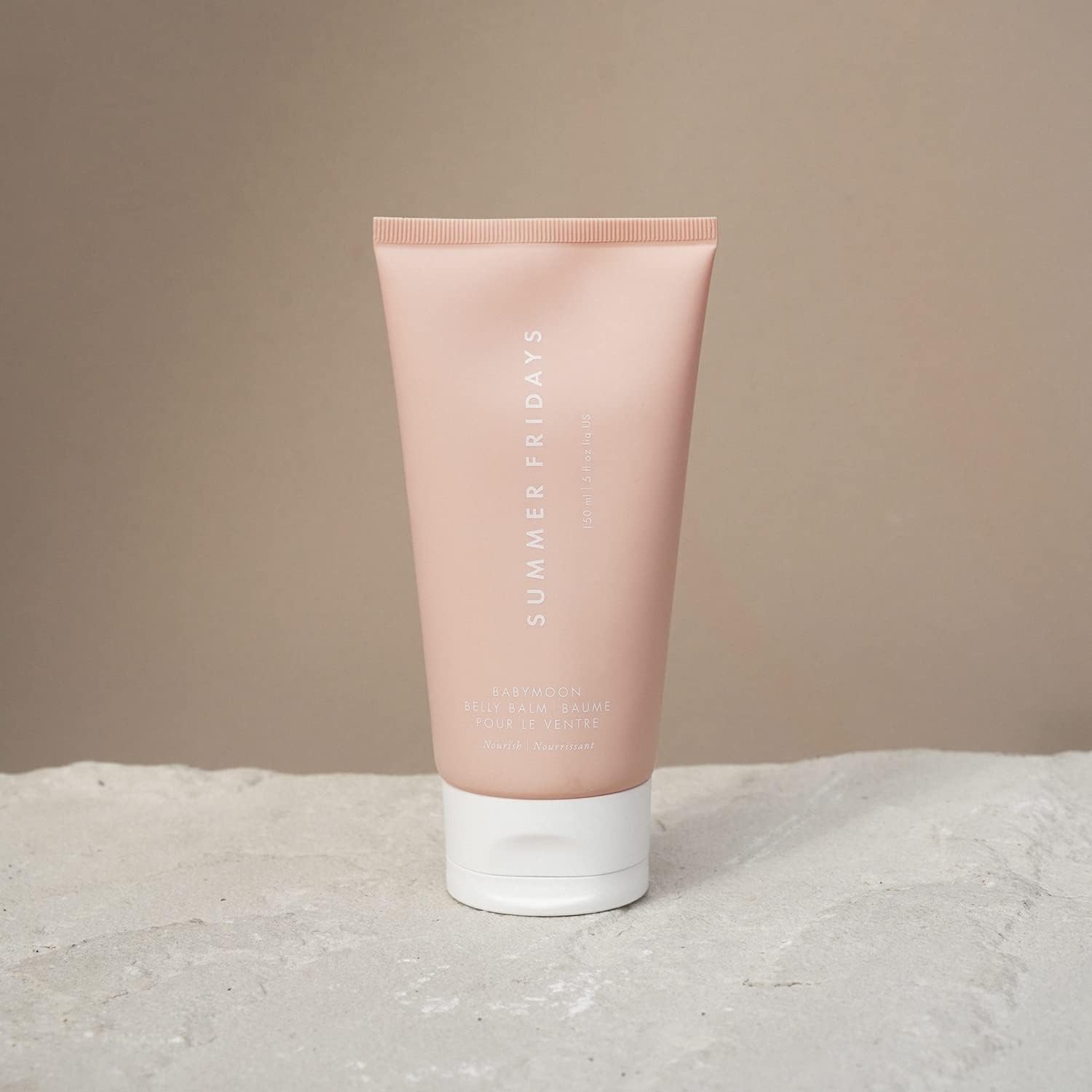 Summer Fridays Babymoon Belly Balm ingredients include sunflower and avocado oils for moisture.