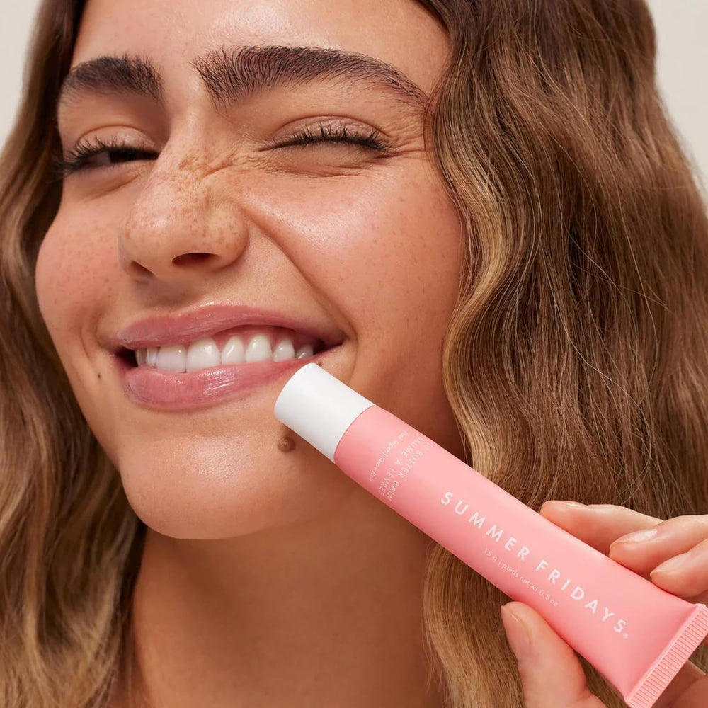 Independent consumer study notes lips looked healthier after using Summer Fridays balm.