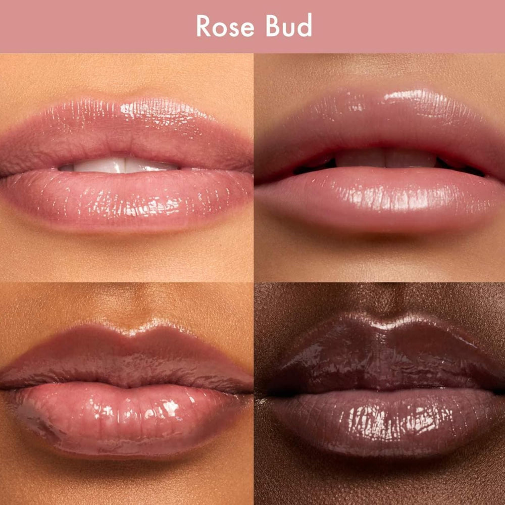 Summer Fridays Dream Lip Oil Rose Bud swatches reveal wearable color and nourishing feel.