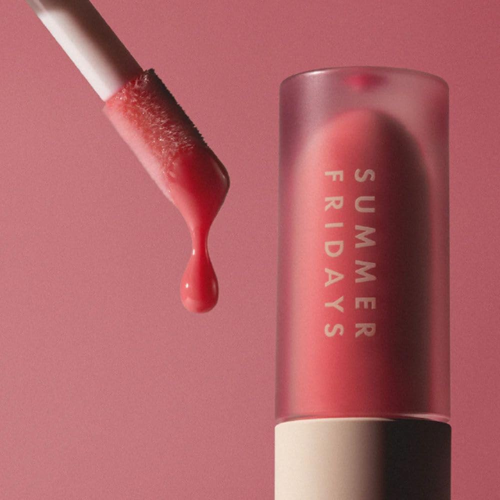 Summer Fridays Dream Lip Oil vitamin E moisturizes and softens lips