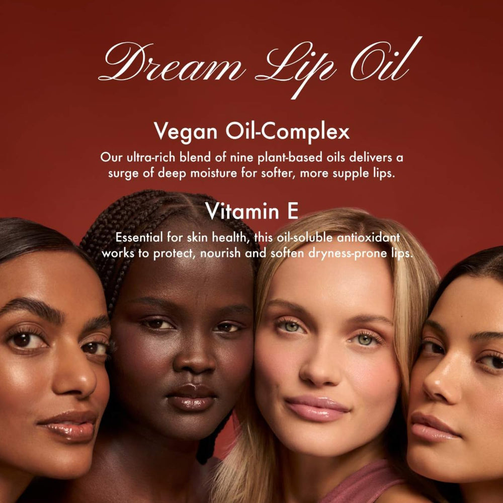 Summer Fridays Dream Lip Oil Vitamin E-rich formula for nourished lips.