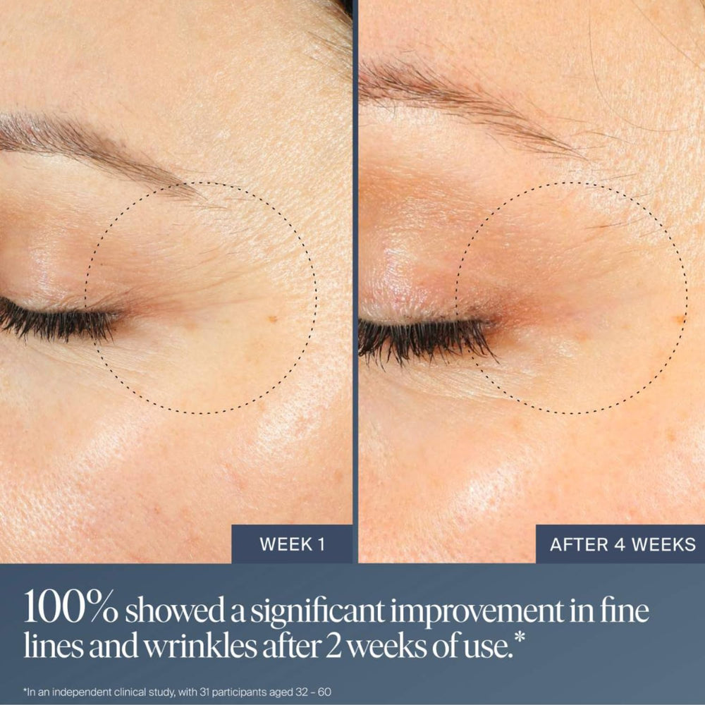 Jet Lag Overnight Eye Serum features ceramides and glycerin for moisture and nourishment.