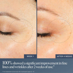Jet Lag Overnight Eye Serum features ceramides and glycerin for moisture and nourishment.