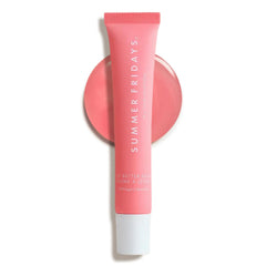 Summer Fridays lip butter Pink Sugar in tube for instant moisture.