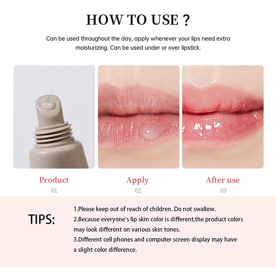 5-Color Summer Special Lip Balm Guava bottle offers fruity color and moisture.