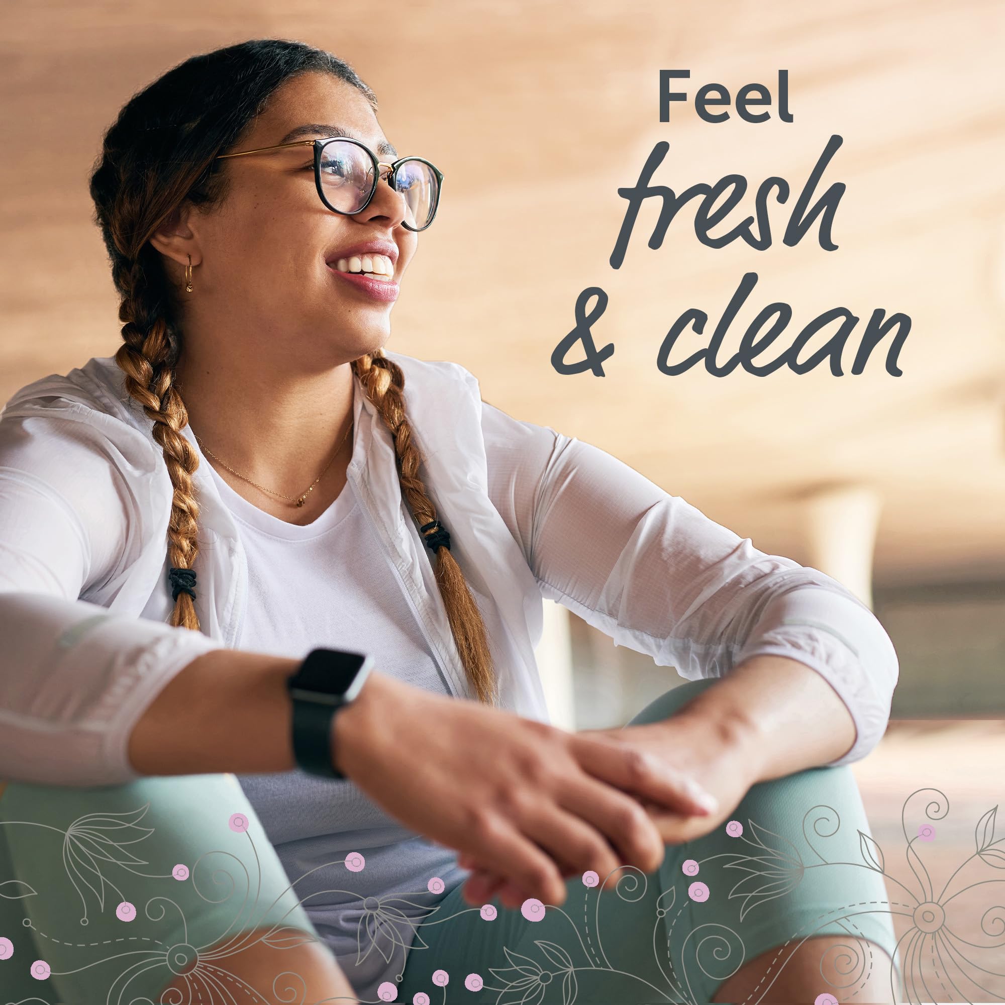 Island Splash ready-to-use design for after period care.