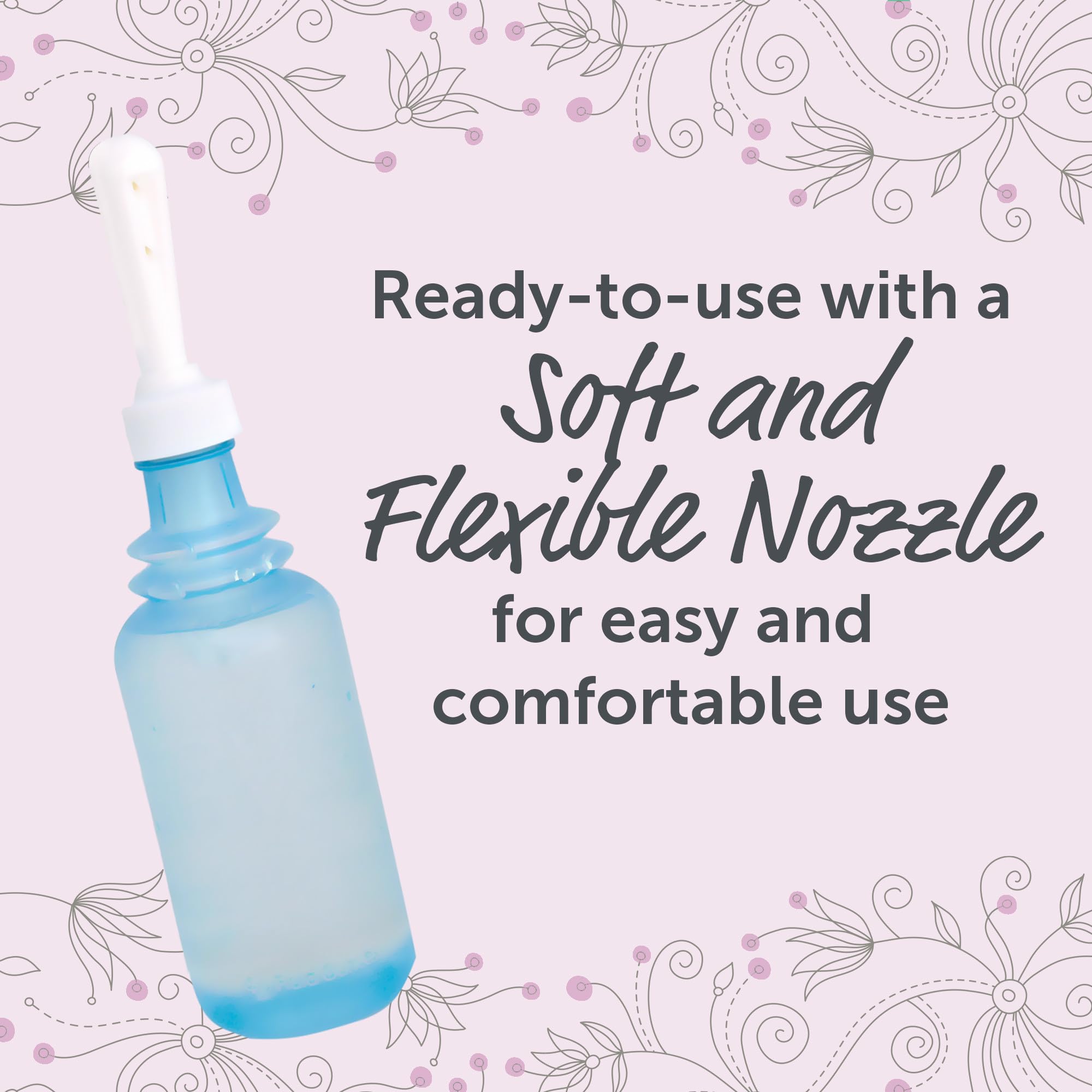 4.5 oz bottle designed for on-the-go use.