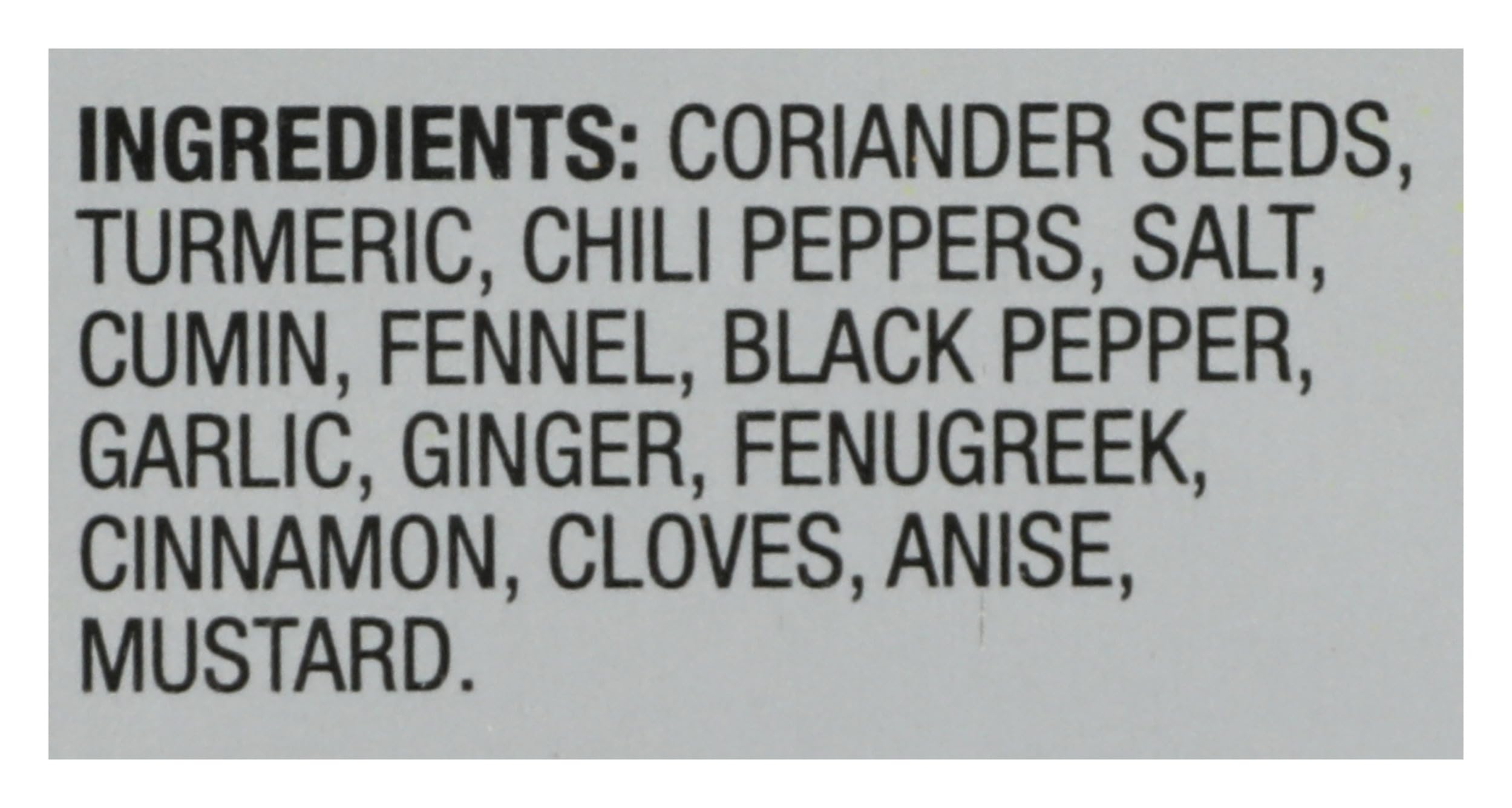 Sun Brand Madras Curry Powder label highlights ingredients and Kosher certification.