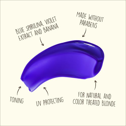 Sun Bum Blonde Purple Shampoo pour action highlighting easy lather and use