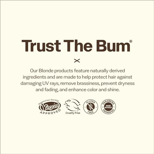Sun Bum Blonde Tone Enhancer leave-in treatment for anti-brass and smoothness.