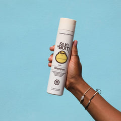Sun Bum Curls Shampoo – Moisturizing Hair Treatment for Wavy & Curly Hair | UV Protection, Vegan & Cruelty-Free – 10 oz
