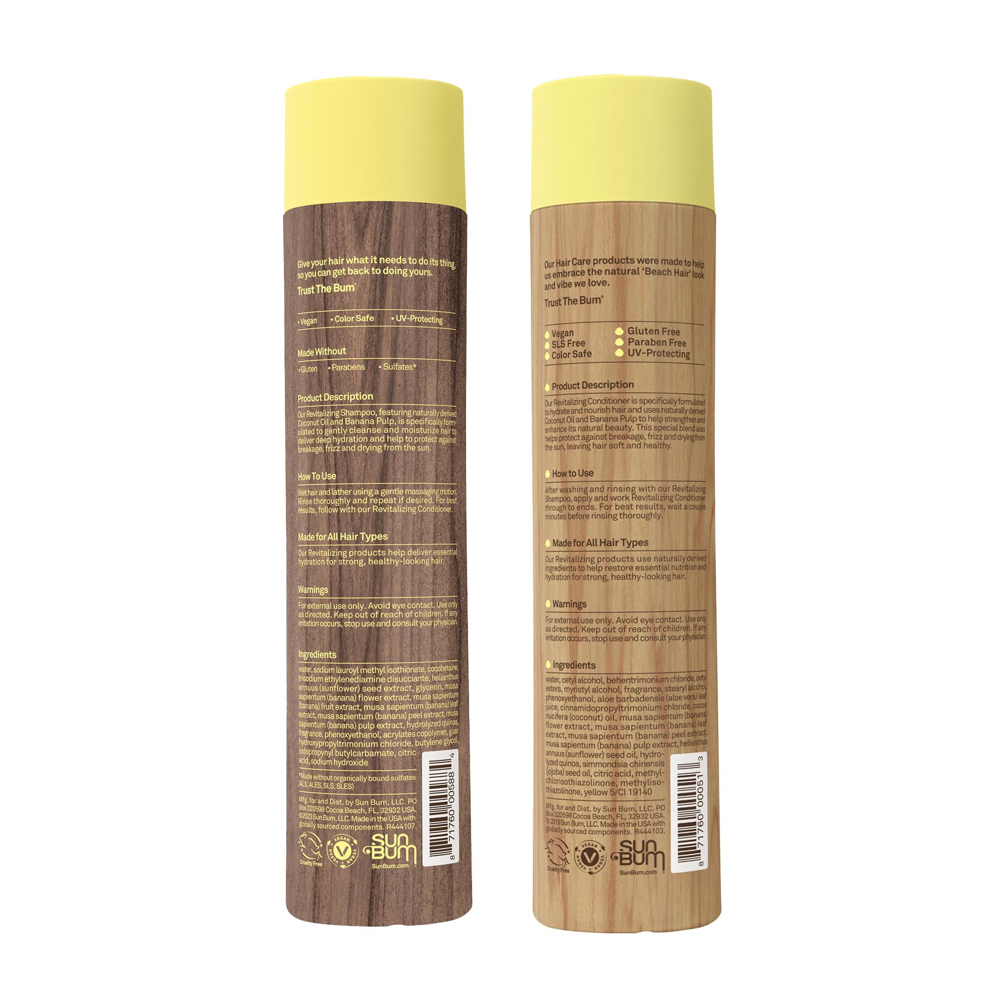 Sun Bum day routine shot suggests easy daily wash for healthy, manageable hair.