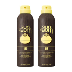 Sun Bum Original SPF 15 sunscreen spray bottle for everyday sun protection.