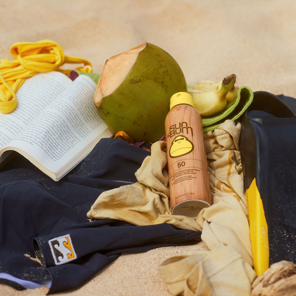 Daily use Sun Bum SPF 50 spray for sun protection