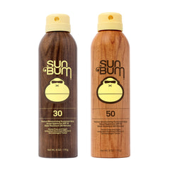 Sun Bum Original SPF30 spray bottle for daily UVA/UVB protection and skin moisture.