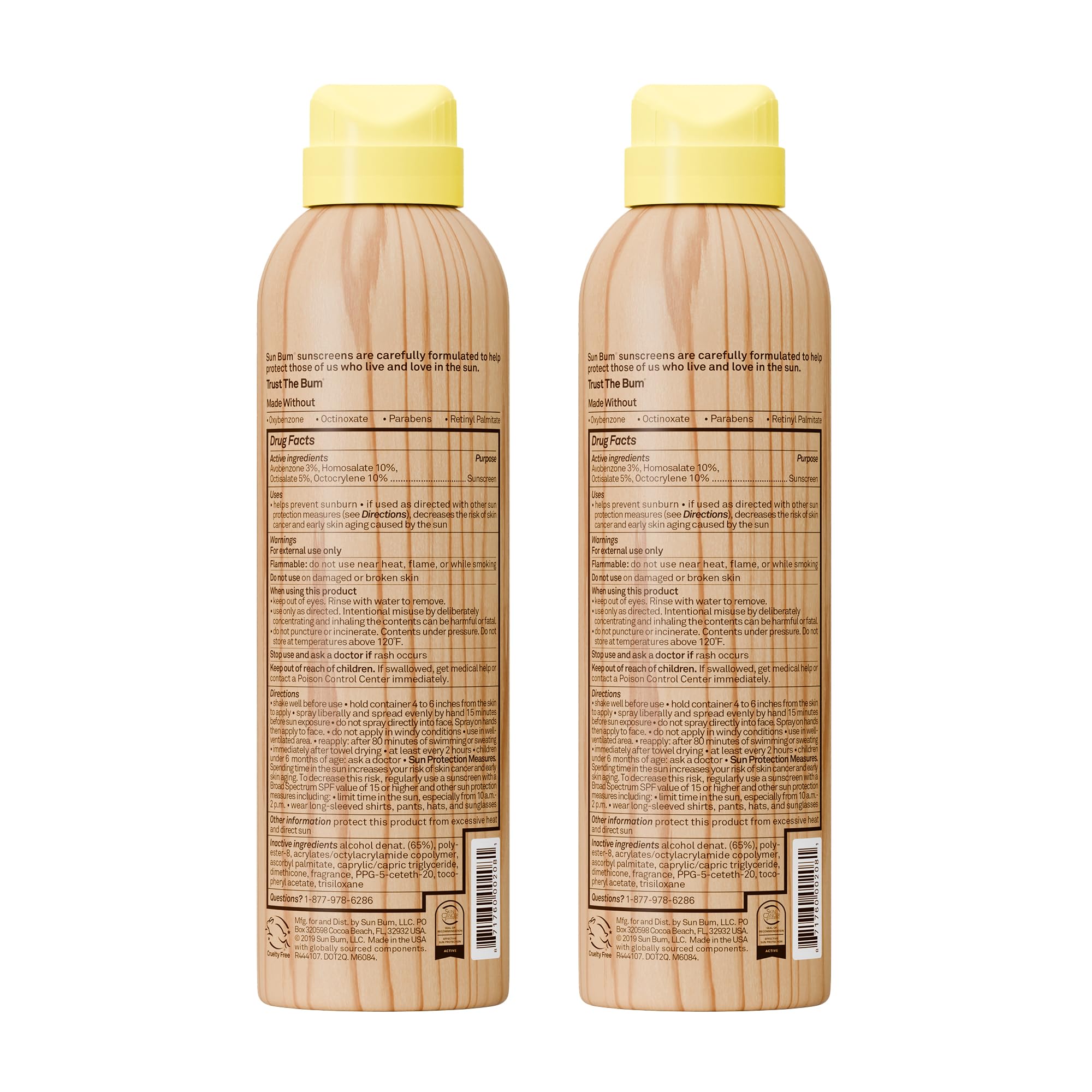 Sun Bum pack of 2 sunscreens ready for shared outdoor adventures.