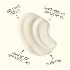 Texture close-up of Sun Bum Revitalizing Air Dry Cream indicates natural body