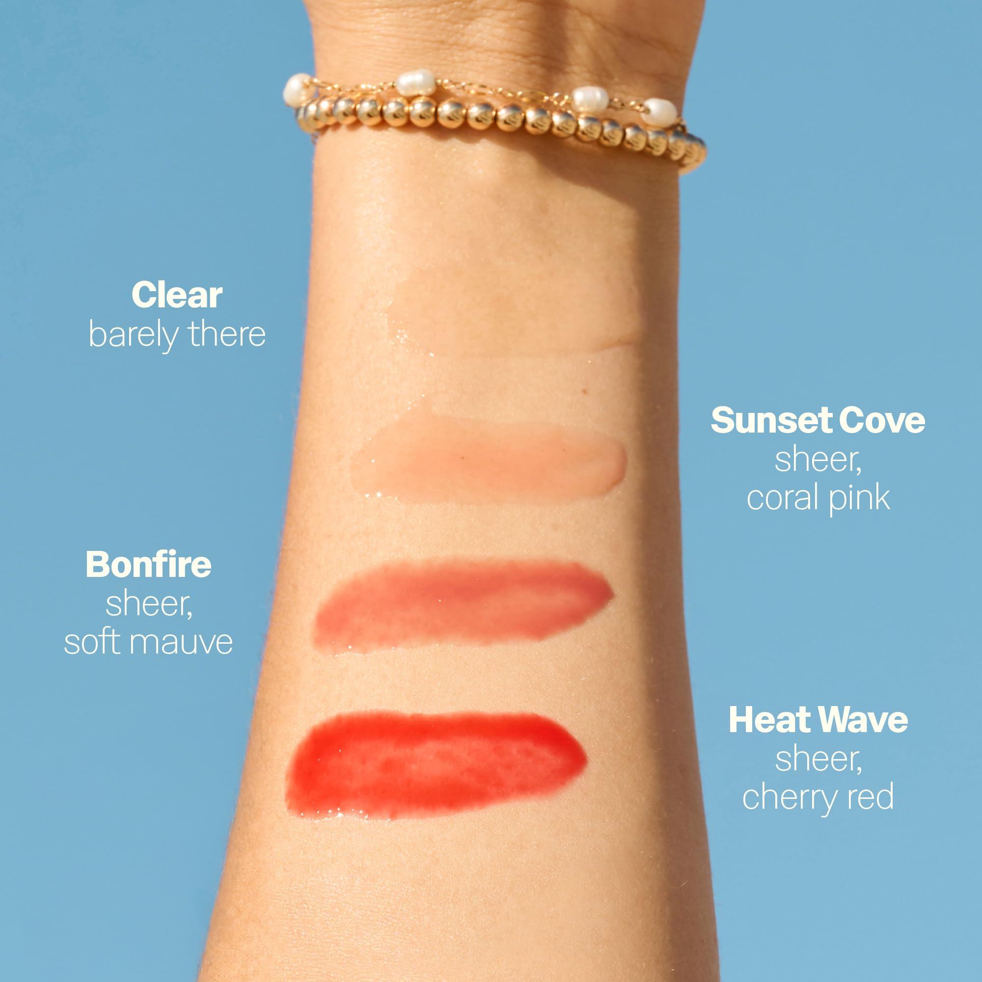 Sun Bum Sunset Cove tinted lip balm vegan, gluten-free formula for clean care.