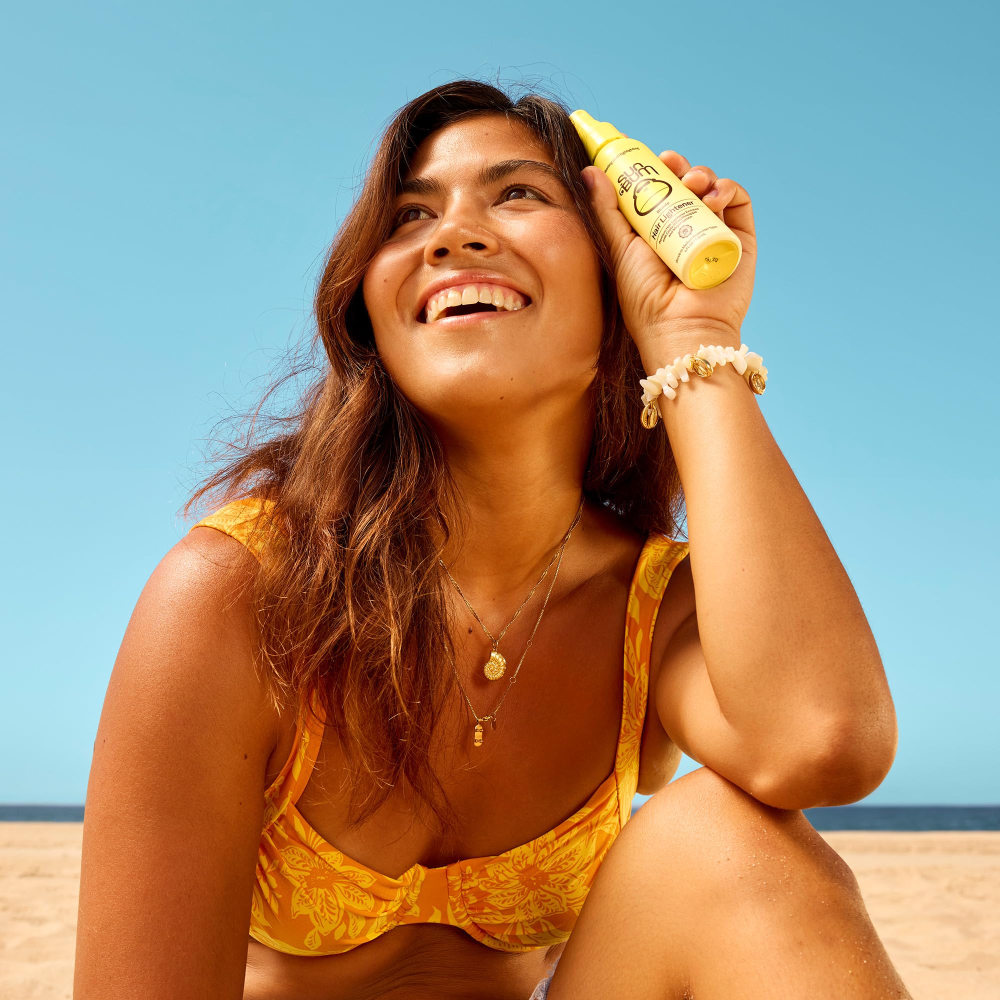 Sun Bum UV protection label on kit emphasizing color-safe shield from sun.