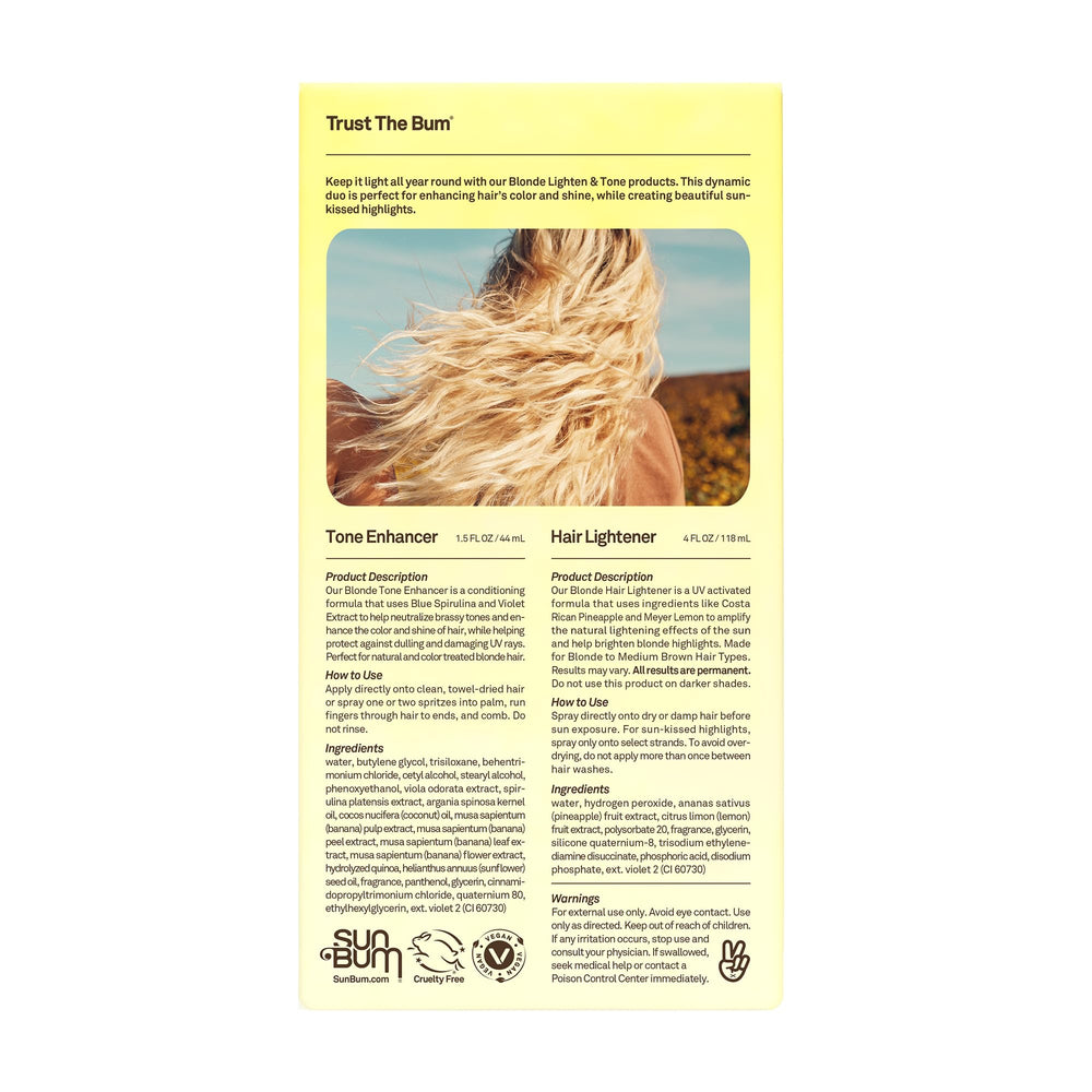 Sun Bum vegan cruelty-free label on packaging.